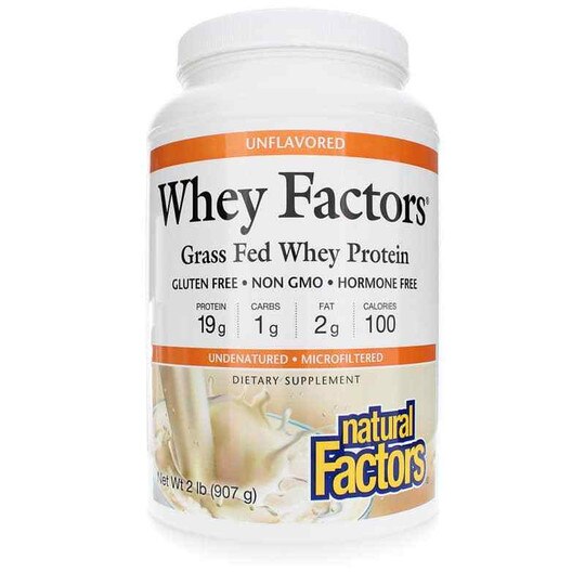 Whey Factors Natural Whey Protein, NF